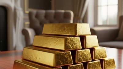 Giá vàng chiều nay 31/7/2025: Vàng SJC giảm nhỏ giọt, vàng thế giới cắm đỉnh 3300 USD