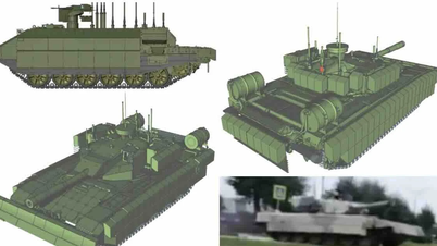 Russia turns old tank chassis into formidable fighting robot
