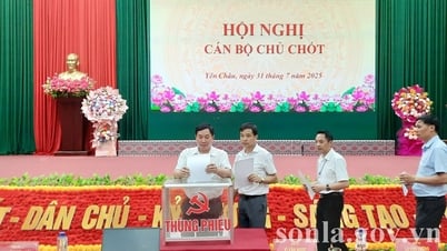 Hội nghị cán bộ chủ chốt xã Yên Châu