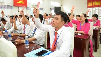 Đại hội Đảng bộ các cơ quan Đảng xã Vĩnh Bình lần thứ I