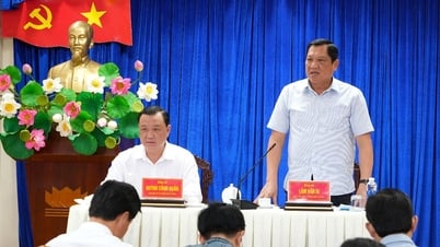 Phó Chủ tịch UBND tỉnh Lâm Văn Bi làm việc với Sở Tài chính