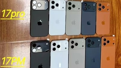 Video cho thấy toàn bộ tùy chọn màu sắc trên iPhone 17 Pro