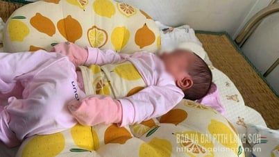 Xã Văn Quan: Phát hiện bé gái sơ sinh bị bỏ rơi