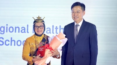 Sáng kiến học đường 'biến rác thành chữ' ở Indonesia đoạt giải cao nhất AIA 2025