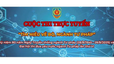 Gần 80 nghìn lượt dự thi cuộc thi trực tuyến ‘Tìm hiểu về Bộ, ngành Tư pháp’
