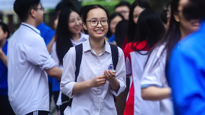 On the evening of July 4, Hanoi announced the 10th grade entrance exam scores in 2025.