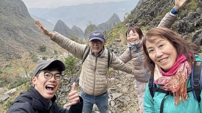 Cao nguyên đá Đồng Văn hấp dẫn du khách Nhật Bản yêu trekking, hiking