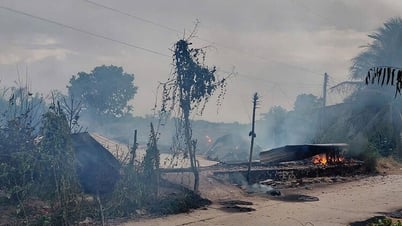 빈빈(Vinh Binh) 마을 주택 화재, 피해액 5억 동 추산