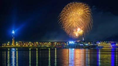 'Fiesta de fuegos artificiales' en la bahía de Ha Long cada fin de semana