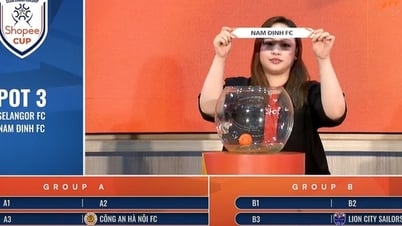 CLB Nam Định và CLB Công An Hà Nội xác định đối thủ tại Giải vô địch các CLB Đông Nam Á 2025/26