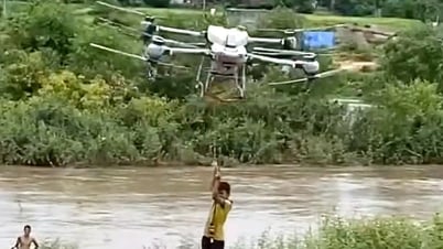 Tiềm năng của máy bay không người lái trong cứu hộ, cứu nạn