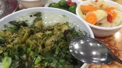 Cháo ấu tẩu vùng cao nguyên đá