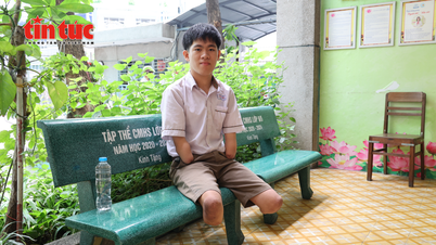 Nghị lực phi thường của chàng học trò mất tứ chi nuôi ước mơ thiết kế đồ họa
