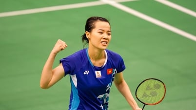 Nguyễn Thùy Linh ngược dòng vào tứ kết giải cầu lông có tiền thưởng 6 tỉ đồng