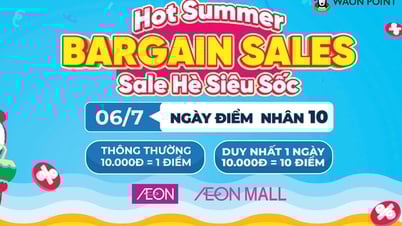 Tập đoàn AEON ra mắt Chương Trình Điểm Thành Viên “WAON POINT”: Mua sắm thêm tiện lợi, nhận ưu đãi mỗi ngày