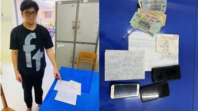 탄차우 시장에서 복권을 판매하다 적발