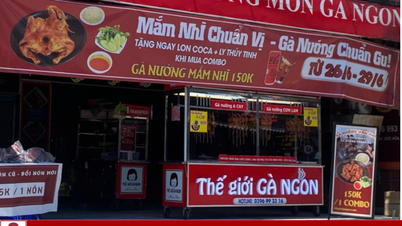 Gà nướng mắm nhĩ - món ngon khó cưỡng của Thế giới gà ngon