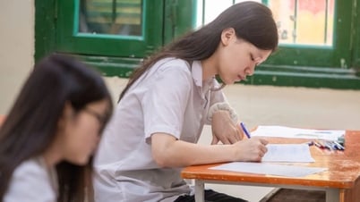 Admission scores for Hanoi - Amsterdam High School for the Gifted have dropped sharply.