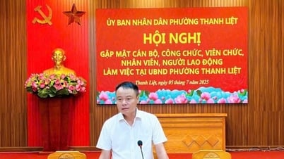 Thanh Liet Ward: 지속 가능한 지역 개발을 구축하기로 결심