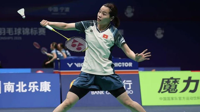Thuy Linh រក្សា​បាន​ពិន្ទុ​ក្នុង​ការ​ប្រកួត​យ៉ាង​ខ្លាំង​ចូល​ទៅ​វគ្គ​ពាក់​កណ្ដាល​ផ្ដាច់ព្រ័ត្រ Canada Open