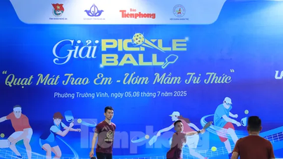 Hơn 300 vận động viên bước vào tranh tài Pickleball “Quạt mát trao em - Ươm mầm tri thức”