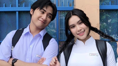 The son of the late artist Chinh Nhan is "crazy" about the daughter of Meritorious Artist Ngoc Huyen.