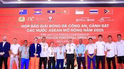 8 teams participate in the ASEAN Police Football Tournament 2025