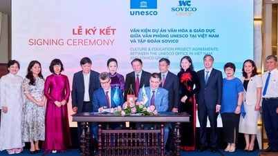 សាលា Victoria រួមជាមួយនឹងអង្គការ UNESCO Happy ដើម្បីចម្លងសាលាគំរូ