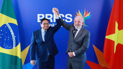 [Ảnh] Thủ tướng Phạm Minh Chính hội kiến Tổng thống Brazil Lula da Silva