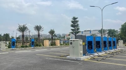 ¿Qué o en el complejo de estaciones de carga ultrarrápida multifuncionales y de múltiples servicios de 1.000 m2 en Hanoi?