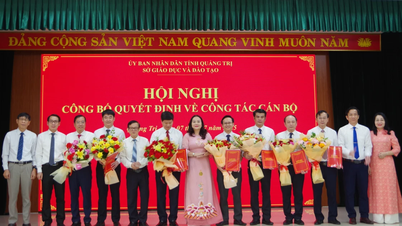 Le ministère de l'Éducation et de la Formation de Quang Tri a noncé une décision sur le travail du personnel