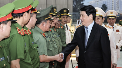 Chủ tịch nước Lương Cường dự hội nghị sơ kết công tác 6 tháng đầu năm của Bộ Công an