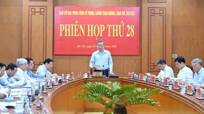 Tổng Bí thư Tô Lâm chủ trì Phiên họp thứ 28 của Ban Chỉ đạo Trung ương về phòng, chống tham nhũng, lãng phí, tiêu cực