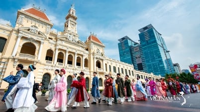 Ngàn năm áo dài rạng rỡ Việt Nam