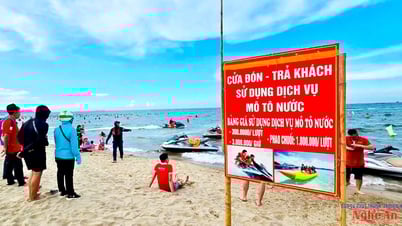 Phường Cửa Lò chấn chỉnh hoạt động mô tô nước