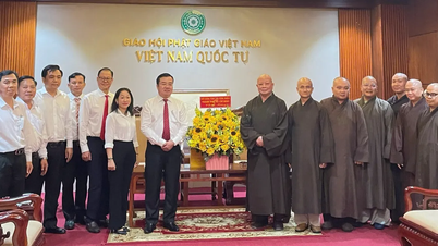 Sở Dân tộc và Tôn giáo TPHCM thăm Giáo hội Phật giáo Việt Nam TPHCM
