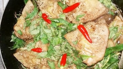 Jackfruit stewed with Vietnamese coriander is delicious and rich for family meals.
