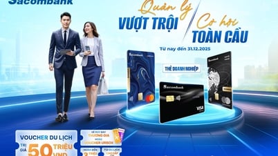 Sacombank đồng hành cùng doanh nghiệp trong thanh toán không tiền mặt