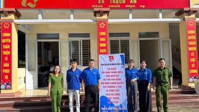 Ra quân các đội hình thanh niên tình nguyện hỗ trợ vận hành mô hình chính quyền địa phương 2 cấp - Báo Cao Bằng điện tử