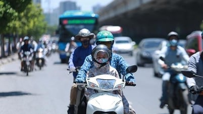 Miền Bắc nắng oi trước khi hứng đợt mưa lớn