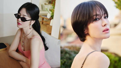 Song Hye Kyo 43 tuổi vẫn là "sách mẫu" mặc đẹp, hội gái trẻ cũng muốn copy