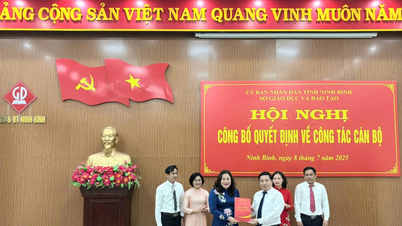 Bildungsministerium der Provinz Ninh Binh verstärkte Personalarbeit