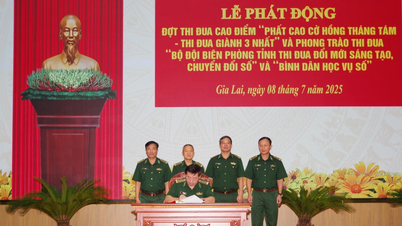Bộ đội Biên phòng tỉnh Gia Lai phát động đợt thi đua cao điểm