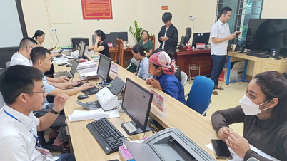 Tuần làm việc đầu tiên tại Trung tâm phục vụ hành chính công xã Bảo Nhai và Quy Mông