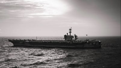 米空母野球群が東海に進出