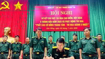 Trung đoàn 726 phát động thi đua cao điểm