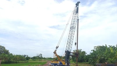 Construcción del puente n.° 2 del proyecto del puente Van Ly y camino de acceso