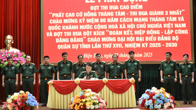 Dien Bien Provincial Military Command launched a high-level emulation campaign to celebrate the August Revolution and National Day September 2.