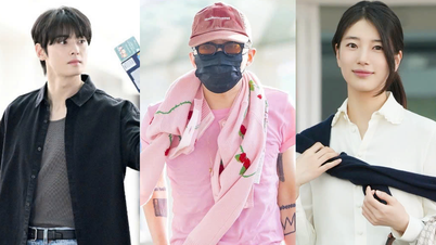 Thời trang sân bay của sao: G-Dragon, Suzy, Cha Eun Woo... gây náo loạn
