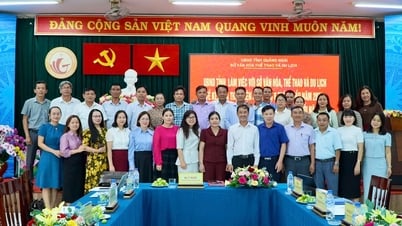Lãnh đạo tỉnh Quảng Ngãi làm việc với Sở VHTTDL